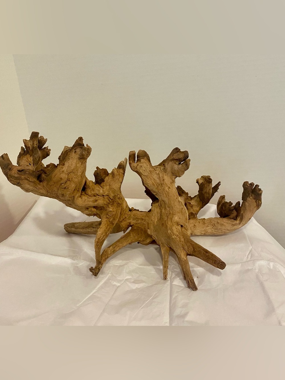 Natural Driftwood Decorative Root Sculpture - Brown
